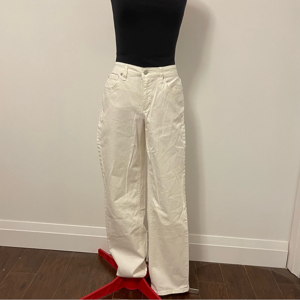 Karl Lagerfeld White Jeans